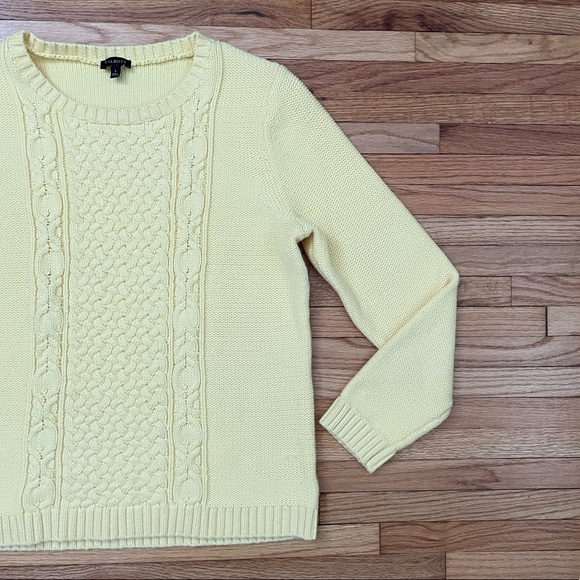 TALBOTS Cable Knit Sweater - Picture 3 of 15
